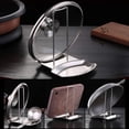 thumbnail image 4 of Dosaele Spoon Rest and Pot Lid Holder, Stainless Steel Pan Pot Cover Lid Rack Shelf Stand Holder Spoon Holder Utensil Rest Stove Organizer Storage Soup Spoon Rests Kitchen Tool, 4 of 7