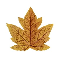 Fake Plants Promotion Sale! Nomeni 50Pcs Artificial Maple Leaves Autumn Leaves for Weddings Autumn Parties Art Scrapbooking Decorations, Home Decor Clearance Sale