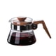 thumbnail image 2 of Servidor De Café De 600Ml, Cafetera De Vidrio A Prueba De Calor, Tetera De Vidrio Duradera, Jarra De Café De Gran Capacidad Para Restaurantes, Cafés, Amantes Del Café Kearding HA028112-02, 2 of 7