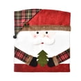 thumbnail image 2 of Feliz Navidad Funda para silla Cena de Navidad Protector de espalda para silla Funda de tela Decoración para fiestas, Papá Noel sidaley HA008660-01, 2 of 6