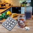 thumbnail image 3 of pdqouc Moules à Glaçons Réutilisables en Forme de Cœur en Acier Inoxydable Ensemble Cadeau pour Hommes et Femmes Parfaits pour Boissons Glaçons Uniques Cadeau, 3 of 3