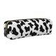 thumbnail image 1 of Easygdp Milk Cow para Estuche de Lápices de Cuero, Estuche de Papelería de Cuero, Estuche de Gran Capacidad con Cremallera, 1 of 7