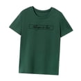 thumbnail image 2 of Camiseta para mujer Suave Trajes de moda Cómodo Clásico Manga Corta Top para M, 2 of 7