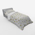 thumbnail image 2 of Ambesonne Birthday Bedding Set 3 Pcs, Yellow Stars Pattern, Twin XL, Yellow and White, 2 of 2