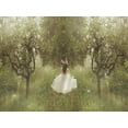 thumbnail image 2 of Babette 24x19 Gold Ornate Wood Framed with Double Matting Museum Art Print Titled - Aurore, 2 of 4