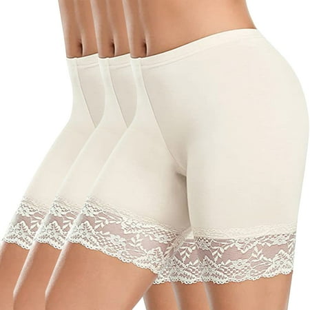 yillto High Waist Boyshorts Underwear for Women 3 Pack Seamless Full Coverage Boxer Briefs Soft Comfort Panty