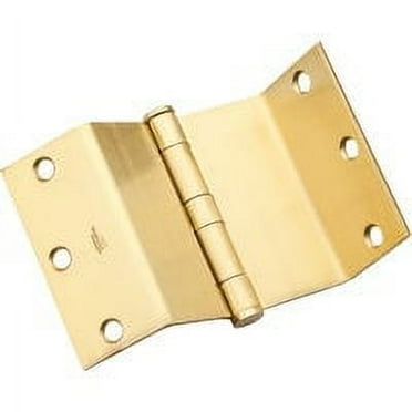 National Hardware N236-020 DPBF248 Swing Clear Hinge in Satin Brass, 3-1/2 Inch