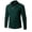 Dark green, variant on Men's Long-sleeved Half-turtleneck Zip-up Sweater