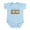 Sky Blue, variant on CafePress - Venice Beach Infant Bodysuit - Baby Light Bodysuit, Size Newborn - 24 Months