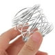 thumbnail image 3 of KAKOWELY 6 anillos de servilleta de metal, hebillas para servilletas, decoración de mesa para bodas y fiestas., 3 of 5