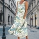 thumbnail image 3 of Vestido Elegante Silueta Favorecedora Diseño De Moda Cuello Redondo Bolsillos A Media Pierna FLhrweasw Nuevo, 3 of 9