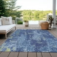 thumbnail image 6 of Addison Rugs Chantille Indoor/Outdoor Transitional Modern Navy Washable Rectangle Rug, 10' x 14', 6 of 6