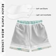 thumbnail image 5 of Bamboo and Palm Pattern Boys' Swim Trunks Beach Pool Shorts Quick Dry Soft Fabric Classic Fit, 5 of 8