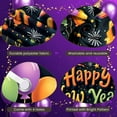 thumbnail image 4 of Colorful Design Happy New Year Banner Festive New Year Display Firework Pattern Balloon Decoration Festive Backdrop for New Year Party Holiday Celebration Indoor Decoration, 4 of 9