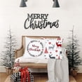 thumbnail image 5 of 4-pack Christmas tree covers Merry Christmas for sofa bedroom decorative pillow case, 5 of 5