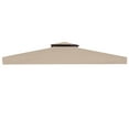 thumbnail image 4 of Garden Winds Diamonds 10’ x 10’ Gazebo Replacement Canopy, Beige, RipLock Fabric, UV Treated, Water Resistant, 4 of 6