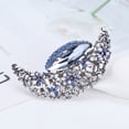 thumbnail image 4 of 1 Pce Broche en Forme de Lune Vintage Élégante en Alliage avec Strass Incrustée Épingle à Revers pour Femmes Dames Filles, 4 of 8