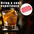 thumbnail image 5 of Bandejas para cubitos de hielo para congelador con tapa, 37 rejillas de silicona para moldes de cubitos de hielo pequeños, fácil de liberar, reutilizables en contenedores organizadores o cubos de, 5 of 5