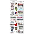thumbnail image 3 of Jean Paul Sartre Quotable Notable - Die Cut Silhouette Greeting Card and Sticker Sheet, 3 of 4