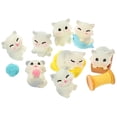 thumbnail image 4 of OUNONA Realistic Small Cat Figurines in Assorted Colors for Home Decor and Collectible Display, 4 of 5