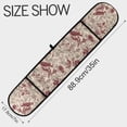 thumbnail image 3 of Dailycode Double Sided Oven Mitt with Loop Heat Resistant Kitchen Long Potholders 7" x 35" Vintage Floral and Bird, 3 of 6