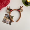thumbnail image 2 of Pinzas para el pelo de cuernos de Navidad, horquillas con orejas de ciervo, diademas para fiesta de Navidad, Festival, conos de pino, accesorios para el cabello, 2 of 4