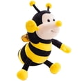 thumbnail image 2 of Cute Bumblebee Stuffed Animals Super Soft Yellow Bee Plush Toys Stuffed Honeybee Plushies Animal with Wings Honey Bee Plush Doll Animal Toy for Kids & Lovers 13 INCH, 2 of 9