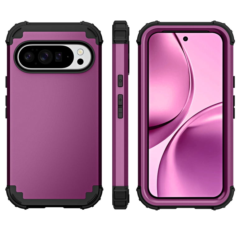 TECH CIRCLE for Google Pixel 10 Pro XL Rubber Armor Case,3 in 1