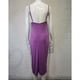 thumbnail image 3 of Vestido largo con abertura, tirantes finos, espalda descubierta, Color puro, volantes, cuello en V, vestido largo de moda para mujer para primavera y verano, 3 of 7
