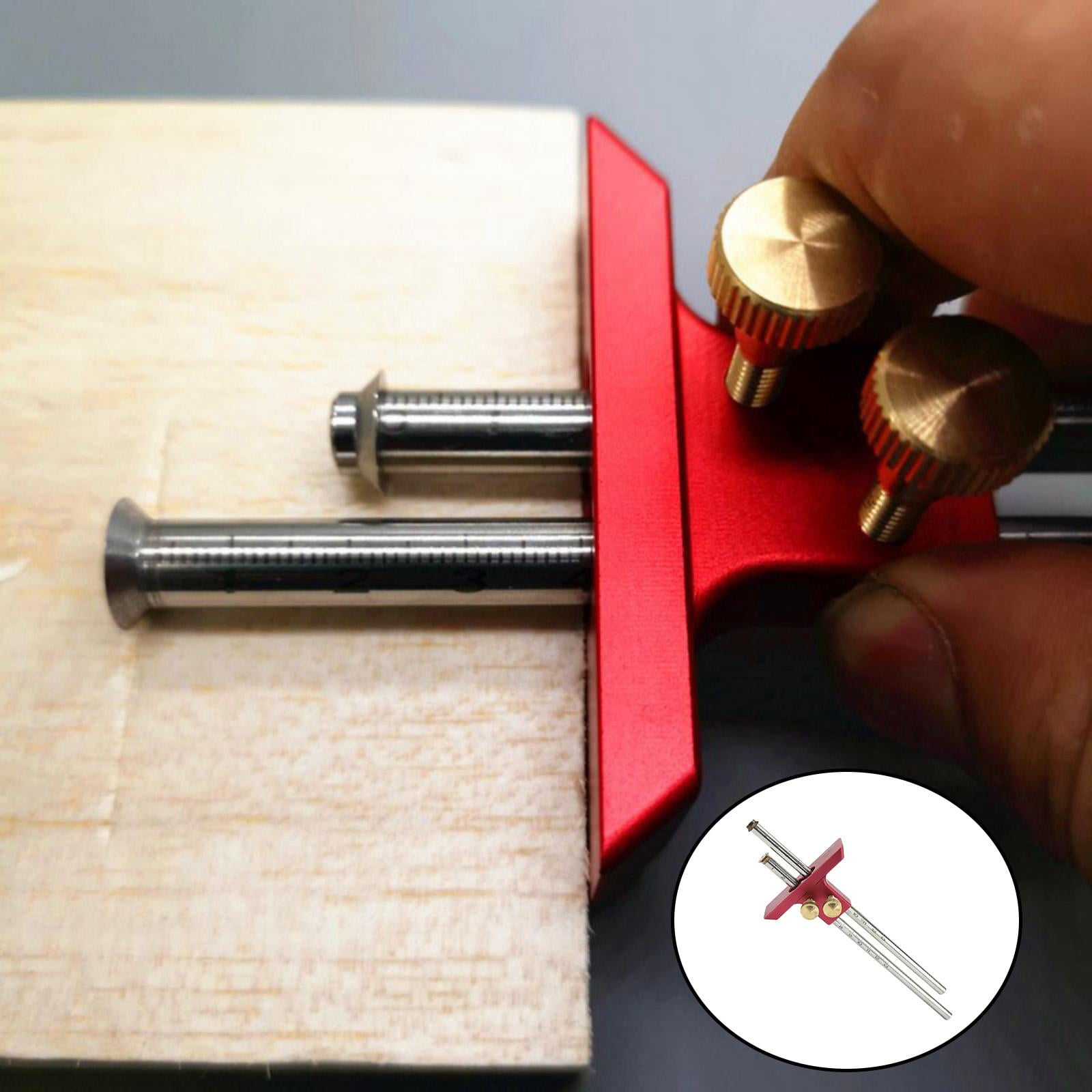 Wholesale Adjustable Aluminum Alloy Woodworking Gauge With DIY Wood Scribing  Keyword Tool From Dejx, $57.47