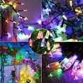 thumbnail image 2 of Cadena de luces VTECHOLOGY con batería para exteriores, 10 m, 100 LED, IP65, 2 of 9
