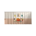 thumbnail image 2 of Cabinet Curtain,Adhesive Dust Proof Window Cover,Printed Kitchen Fabric for Pantry Blocking Light and Household Dust Prevention, 2 of 7