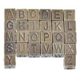 thumbnail image 2 of U8MO 20pcs Alphabet Letters Antique Bronze Charm Big Hold Beads Fit European Bracelet-L, 2 of 6