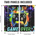 thumbnail image 6 of Gaming Curtains for More Thick And Blockout Video Game Curtains Gifts for Gamer Living Room Bedroom Decor 2 Panel Set, 41"x63", 6 of 6