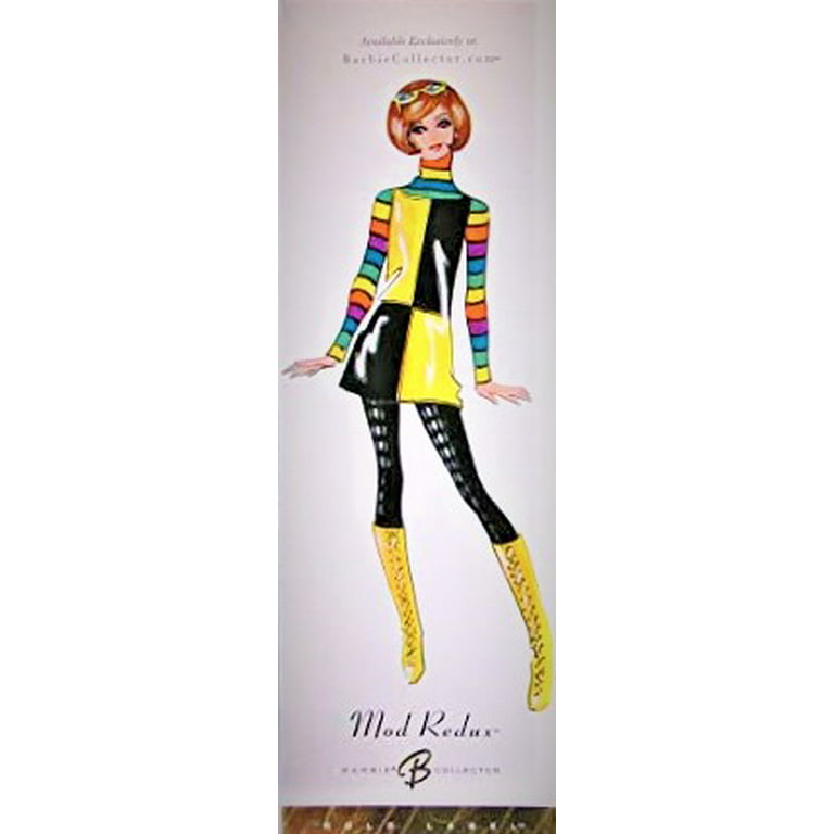 Mod Redux Barbie Doll Gold Label Barbie Fan Club Exclusive 2004 Mattel  #C6262