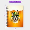 thumbnail image 5 of Best French Bulldog Dad Proud Beer Lover Happy Oktoberfest Spiral Bound Journal Dog Lover Gifts 5x7in Spiral Notebook - 02016, 5 of 5