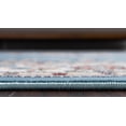 thumbnail image 5 of Rugs.com Rabia Collection Rug – 8' x 10' Blue Low Rug Perfect For Living Rooms, Large Dining Rooms, Open Floorplans, 5 of 9