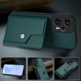thumbnail image 2 of FOXDOCK Case for Xiaomi Redmi NOTE12 TURBO RFID-Blocking Card Holder - Stylish Button Closure Design, 2 of 4