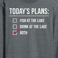 thumbnail image 3 of Instant Message - Todays Lake Plans - Men's Long Sleeve T-Shirt, 3 of 6