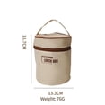 thumbnail image 1 of Lunch Box Portable Insulated Lunch Container Set Stackable Bento Stainless Steel Lunch Container insulation bag A, 1 of 6