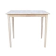 thumbnail image 4 of International Concepts Unfinished Rectangular Dining Table, 4 of 8
