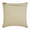 thumbnail image 2 of The HomeCentric Pillow Sham, Natural Beige Euro Pillowcases Pack of 2, 26x26 inch (65x65 cm), Linen Euro Pillow Cases, Solid Color, Checkered, Textured, Knots, Euro Size Pillow - I Heart Linen, 2 of 3