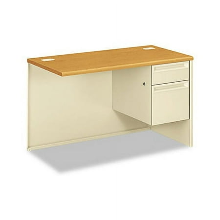 UPC: 0089192091362 | 38000 Series Flush Return Right  48w x 24d x 29-1/2h  Harvest/Putty