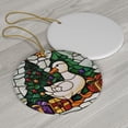 thumbnail image 3 of Duck Stained Glass Ornaments, Duck Ornament,Duck Christmas Tree Ornament, Duck Xmas Decorations hGpsho, 3 of 5
