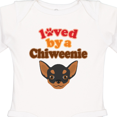 thumbnail image 4 of Inktastic Chiweenie Dog Gift Boys or Girls Long Sleeve Baby Bodysuit, 4 of 5