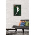 thumbnail image 2 of NBA Milwaukee Bucks - Giannis Antetokounmpo 19 Wall Poster, 14.725" x 22.375", Framed, 2 of 6