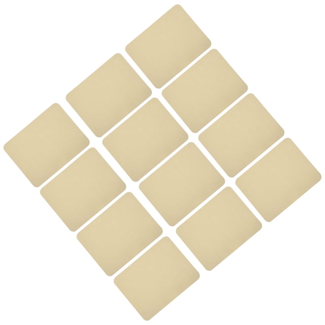Parches Termoadhesivos de Tela 16uds Beige 4,9'x3,7' Unique Bargains