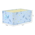 thumbnail image 4 of Unique Bargains Fabric Storage Cube Storage Bin Storage Basket Blue 19.5*13.5*9in, 4 of 7
