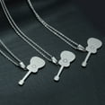 thumbnail image 4 of Opvise Men Women Rock Guitar Pendant Stainless Steel Necklace Jewelry Musician Gift, 4 of 8