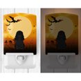 thumbnail image 2 of Caroline's Treasures BB4337CNL Halloween Poodle Black Ceramic Night Light, 6x4x3", multicolor, 2 of 2
